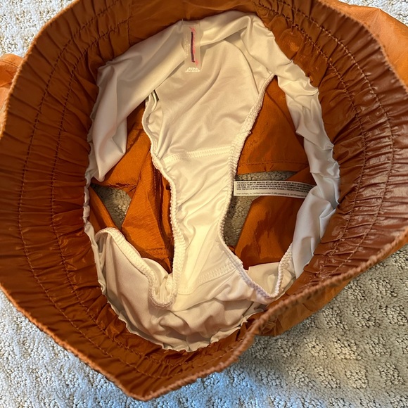 NWOT sz M Free People Movement The Way Home Shorts Russet Orange - Picture 7 of 8